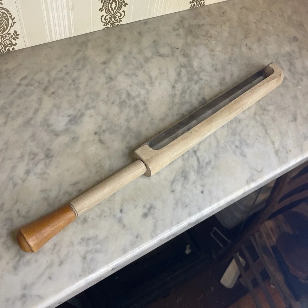 Vintage Fiddle Bow Bread‎ Slicing Knife 15